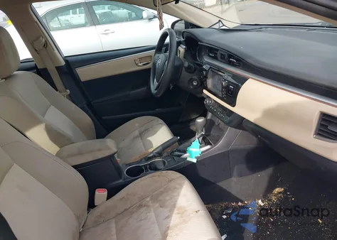 2014 Toyota Corolla Le z USA, uszkodzony, nr VIN 2T1BURHE4EC178833